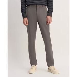 EVERLANE Men's Performance Slim Chino Pants 32x34 Slate Grey NWT
